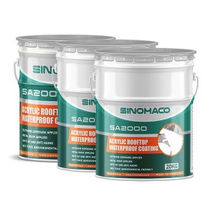 Metal roof Applied Elastomer Acrylic Waterproof Coating