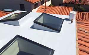 What is silicone roofing system?