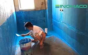 Application skills for polyurethane waterproof coating in toilet waterproofing construction works